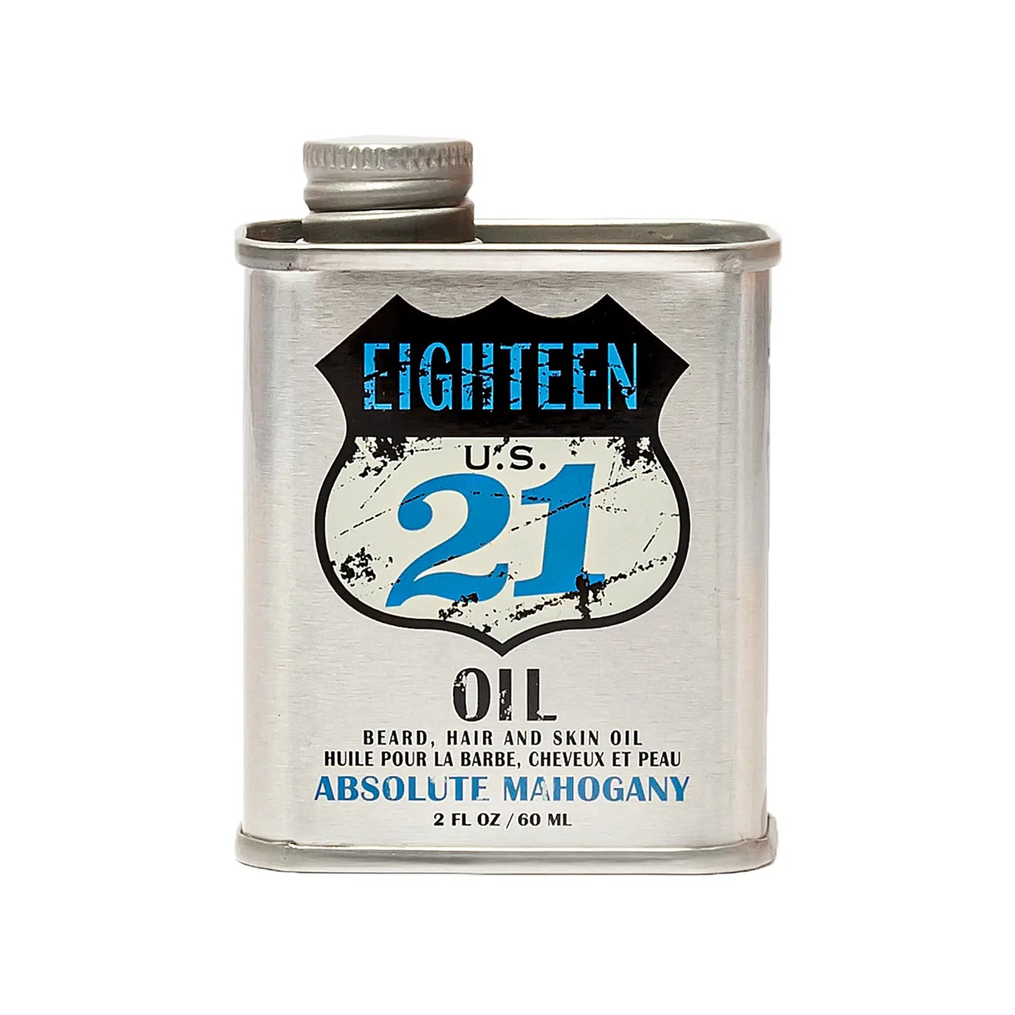 18.21 Man Made Beard, Hair & Skin Oil Absolute Mahogany 60ml
