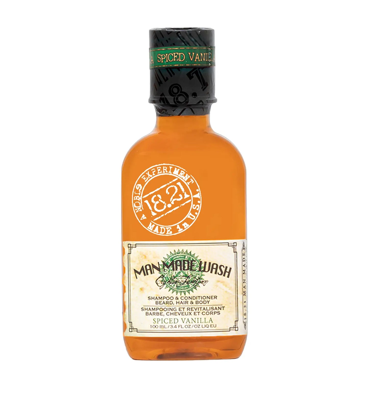 18.21 Man Made Wash Spiced Vanilla 100ml