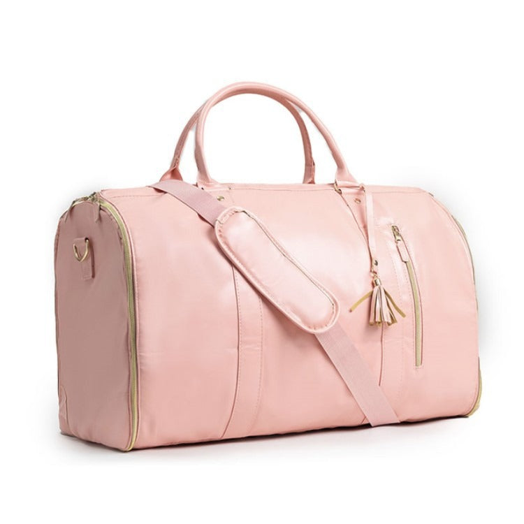 Grand sac de voyage en cuir PU Sac de voyage tendance pour femme