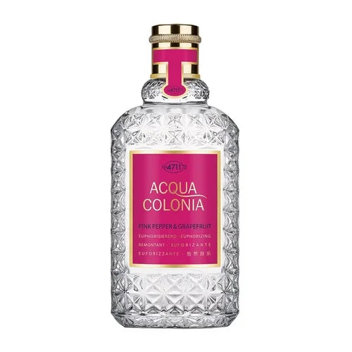 4711 Acqua Colonia Pink Pepper & Grapefruit Eau de Cologne 100 ml – Parfum Unisexe Frais & Épicé