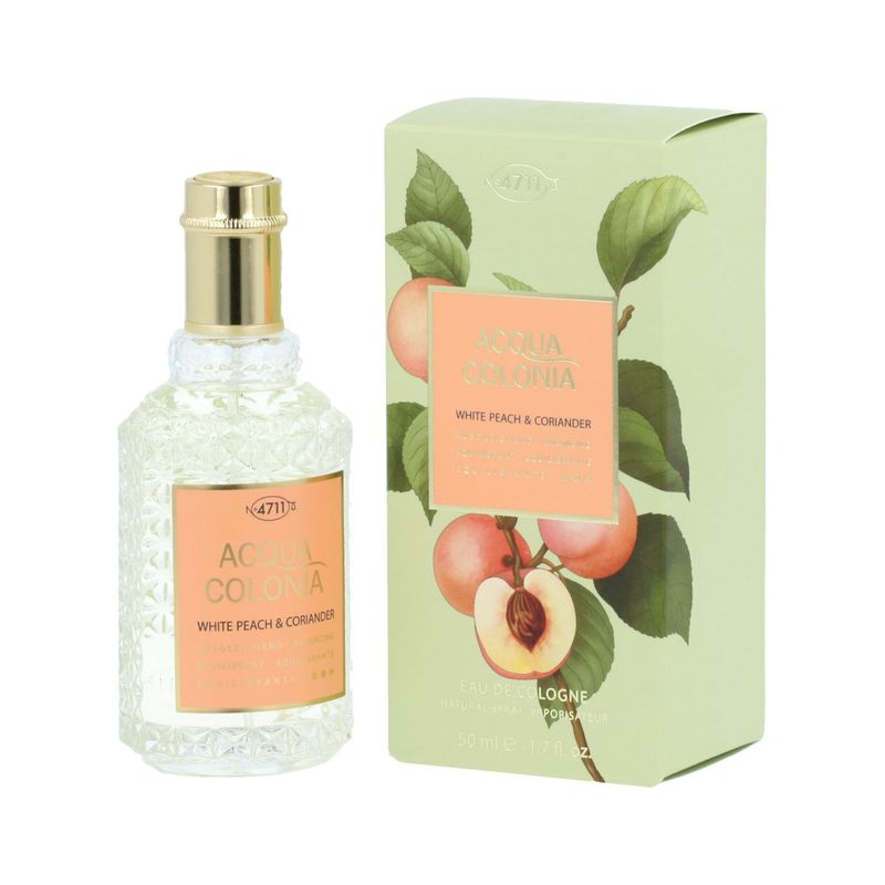 4711 Acqua Colonia Melocotón Blanco y Cilantro Eau de Cologne 50 ml (unisex)