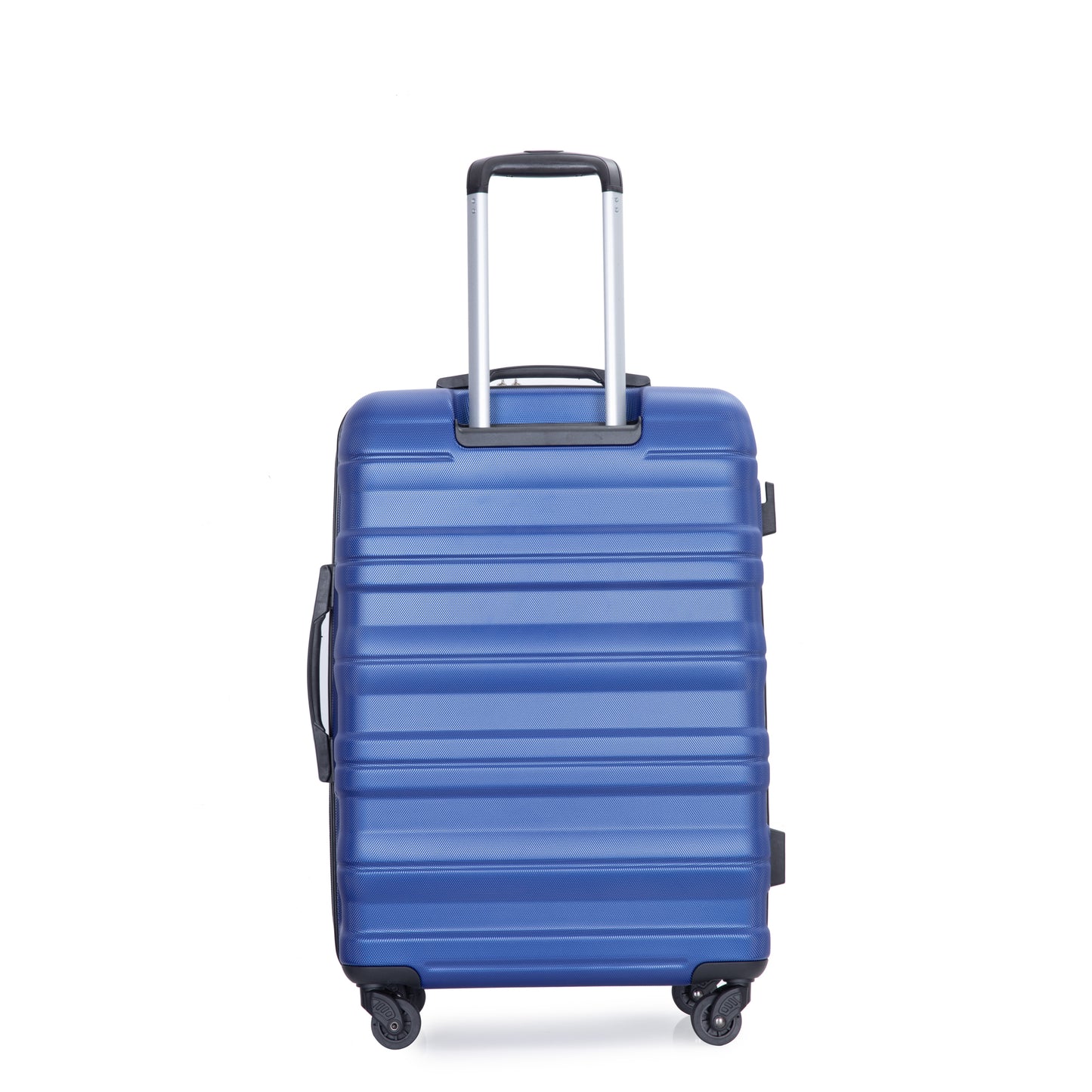 Ensembles de bagages 3 pièces Valise extensible légère et durable avec deux crochets, roulettes pivotantes, serrure TSA (21/25/29) Bleu foncé