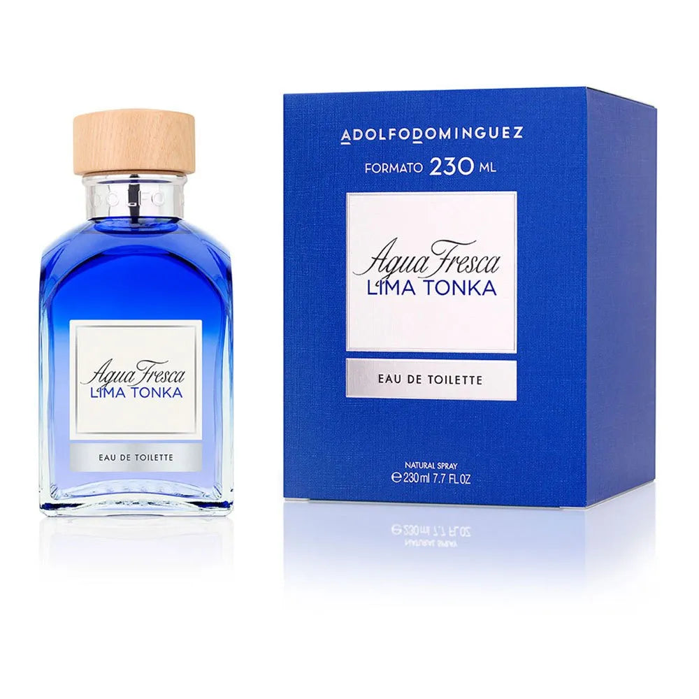 Adolfo Dominguez Agua Fresca Lima Tonka Eau de Toilette Homme 230 ml