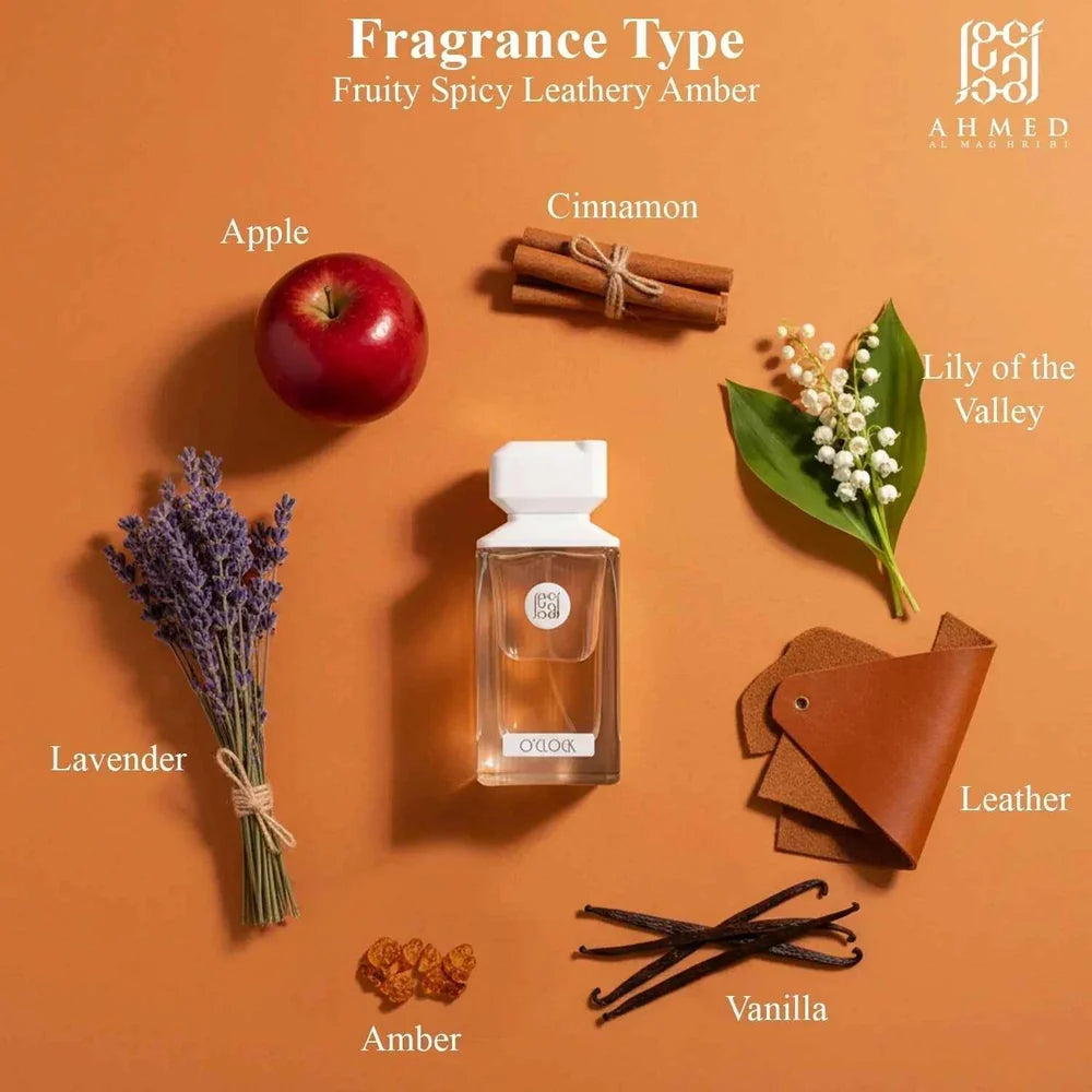 Ahmed Al Maghribi O'Clock Eau De Parfum Unisexe 100 ml