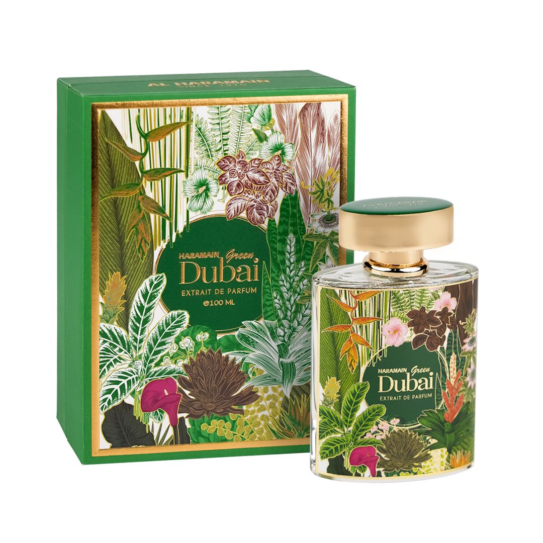 Al Haramain Green Dubai Extrait de Parfum Unisexe 100 ml