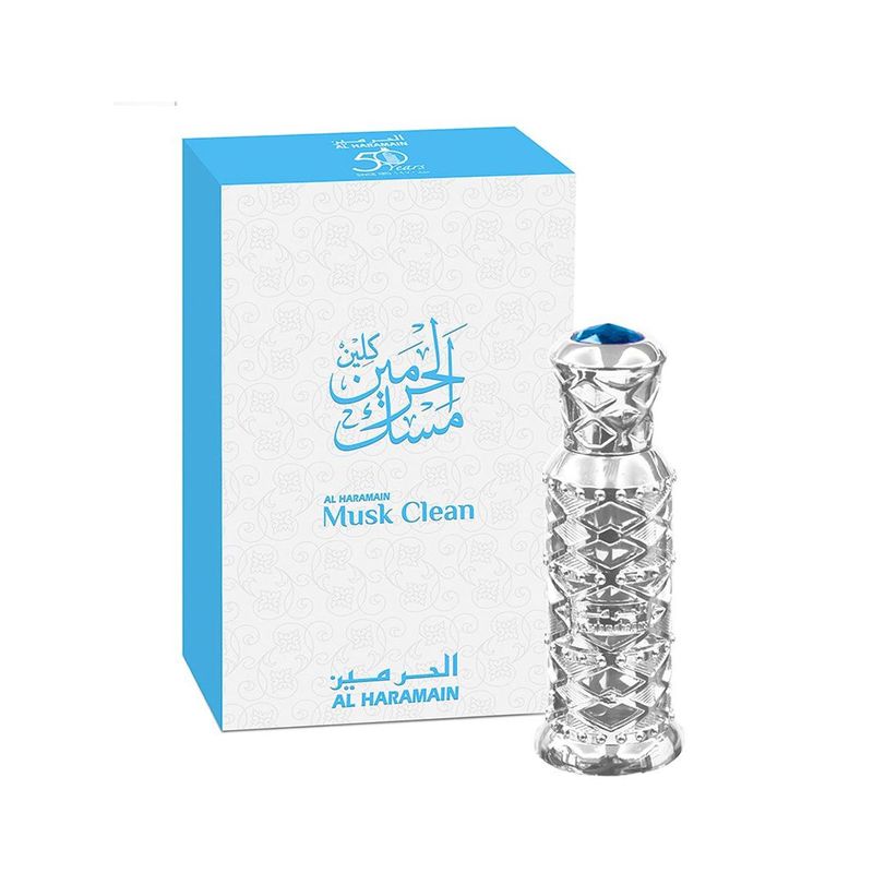Al Haramain Musk Clean Huile parfumée 12 ml (unisexe)