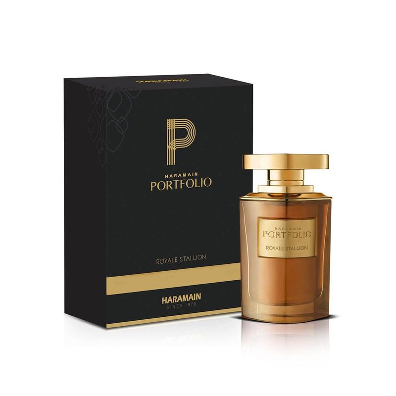 Al Haramain Portfolio Royale Stallion Eau de Parfum Unisexe 75ml