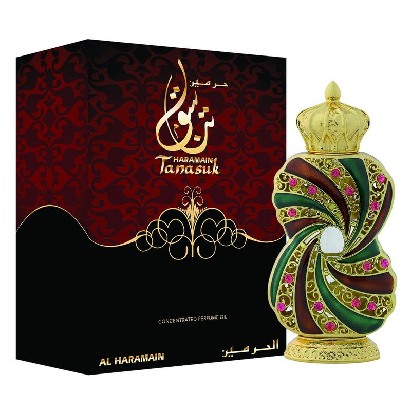 Al Haramain Tanasuk huile parfumée 12 ml (unisexe)