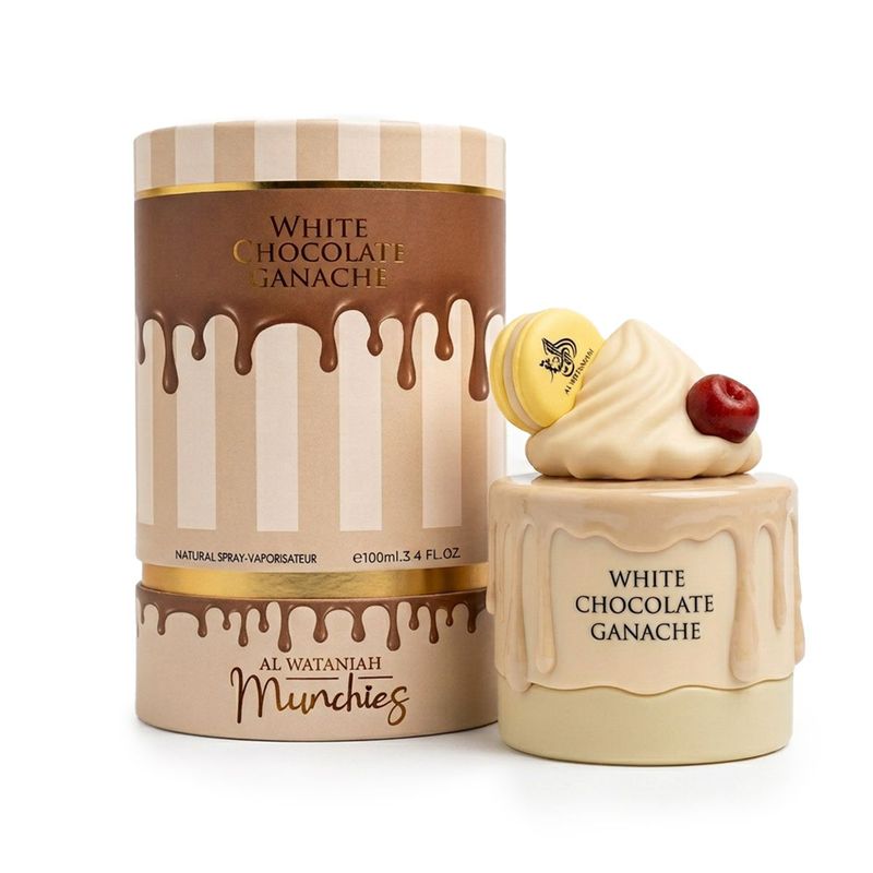 Al Wataniah Munchies White Chocolate Ganache Eau De Parfum 100 ml Femme