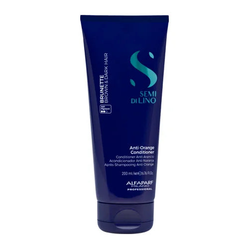 Alfaparf Milano Semi Di Lino Brunette Après-shampooing Anti-Orange 200ml