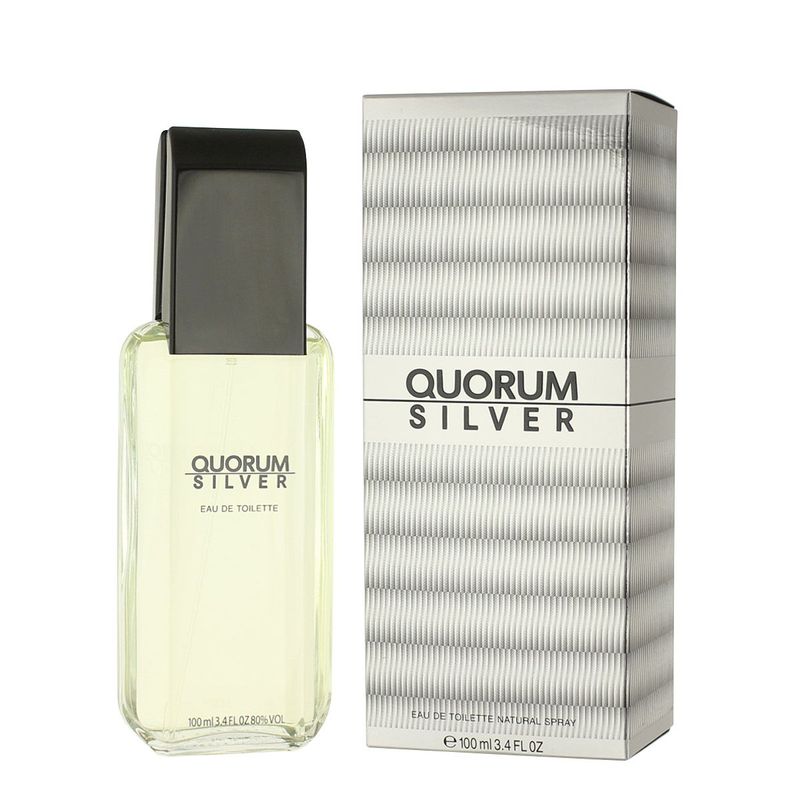 Antonio Puig Quorum Silver Eau De Toilette 100 ml Homme