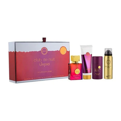 Armaf Club de Nuit Untold Eau de Parfum 105ml + Bruma Corporal 50ml + Desodorante 75g + Loción Corporal 100ml (unisex)