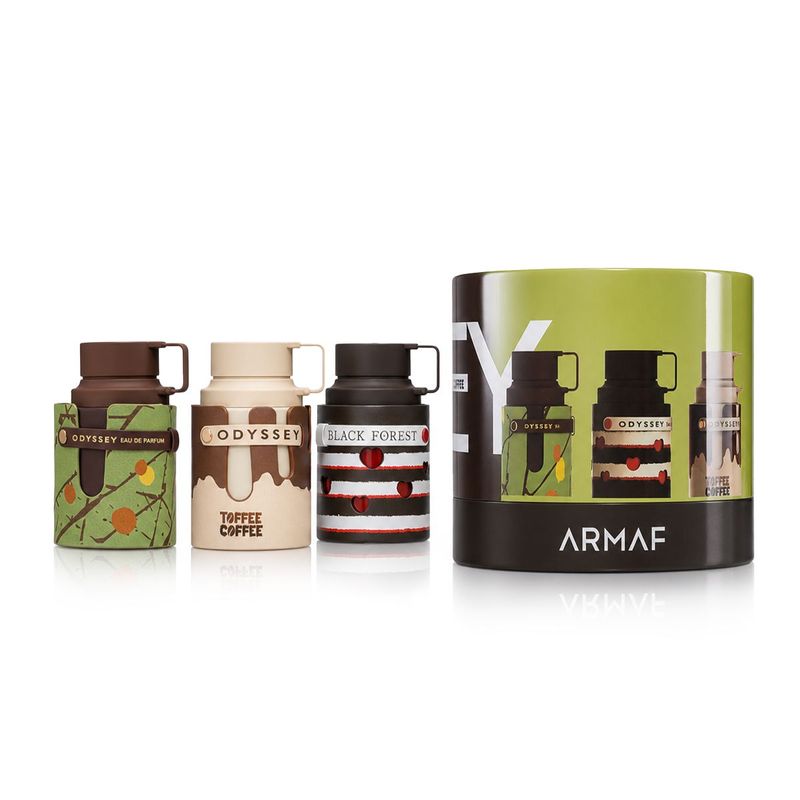 Armaf Wheel Of Odyssey Dessert Edition Eau de Parfum 3 x 30 ml Unisexe : Le Coffret Gourmand Signature