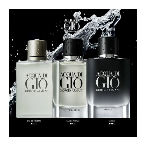 Armani Acqua di Giò Parfum Homme 50 ml Rechargeable – Eau de Parfum Marine et Boisée