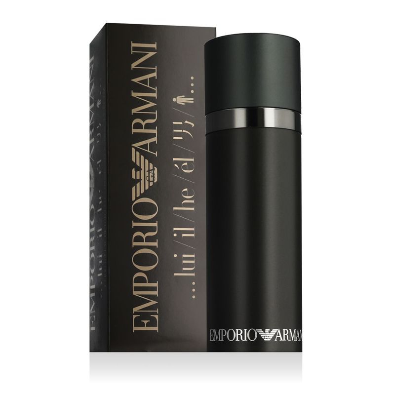 Armani Emporio He Eau de Toilette Homme 100 ml – Parfum Boisé Oriental Intemporel