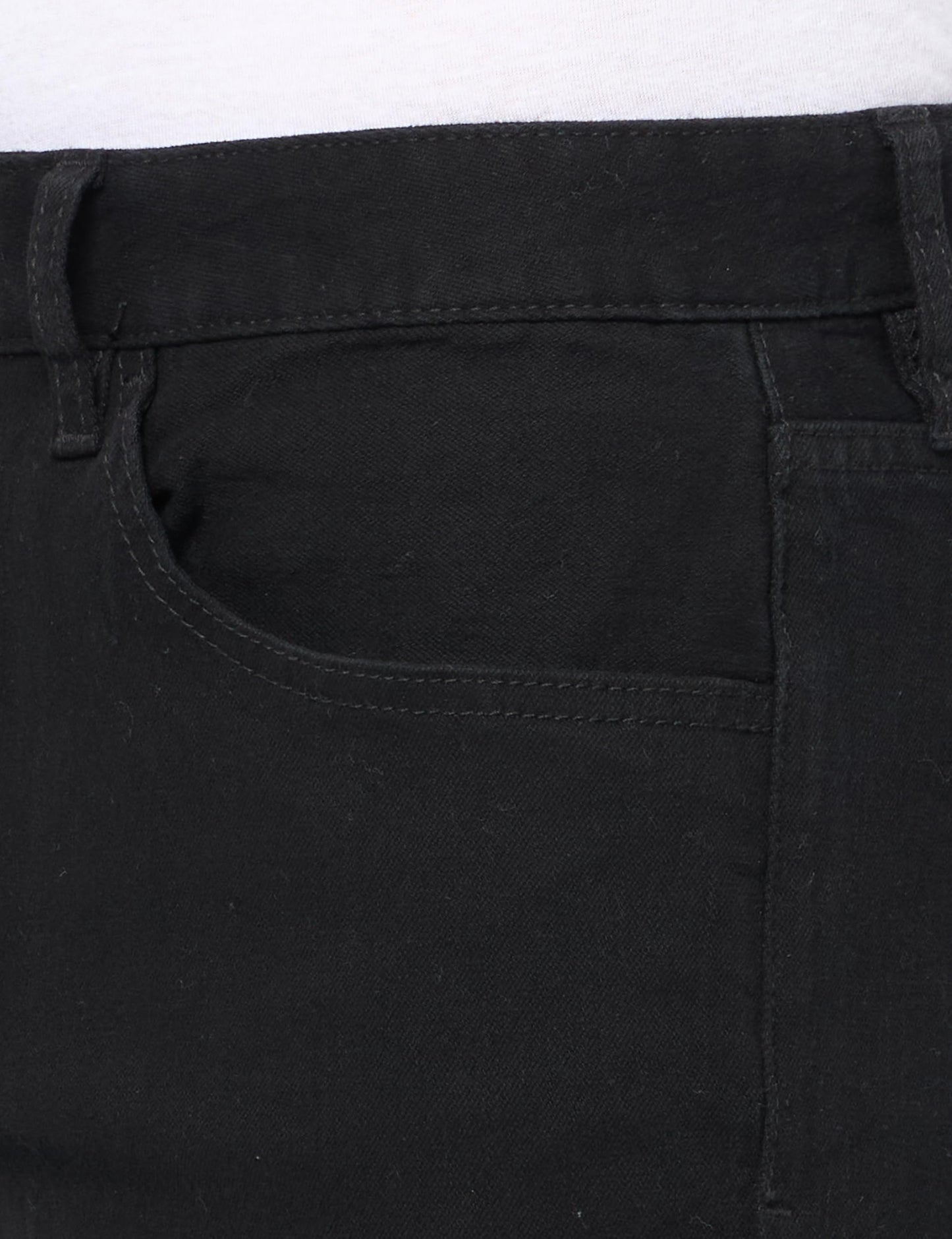 Armani Exchange Essential J13 Slim Fit Jean en coton stretch, noir, taille 40 homme