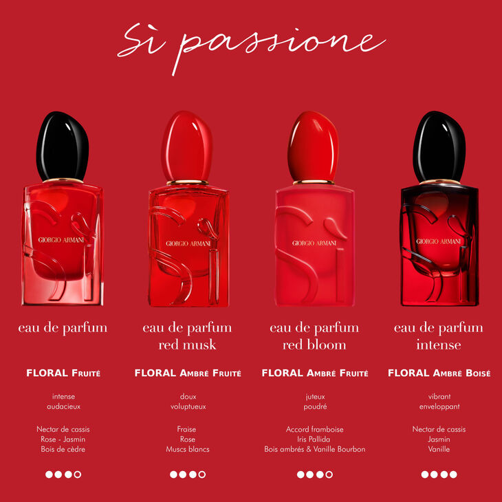 Armani Sì Passione Red Bloom Eau de Parfum Femme 50 ml