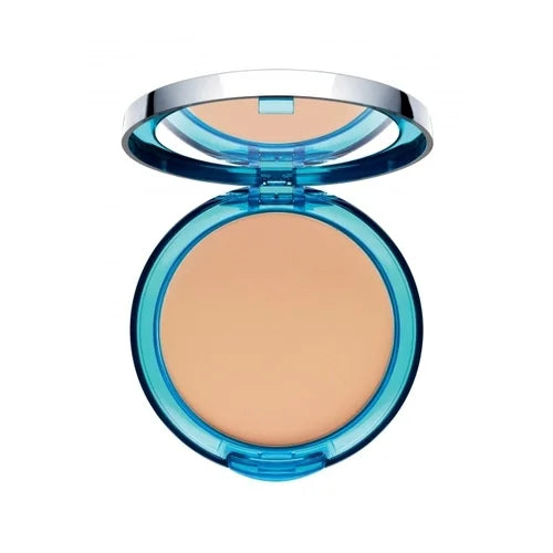 Base de maquillaje en polvo con protección solar Artdeco FPS 50, polvo matificante (Warm 90 Light Sand), 9,5 g