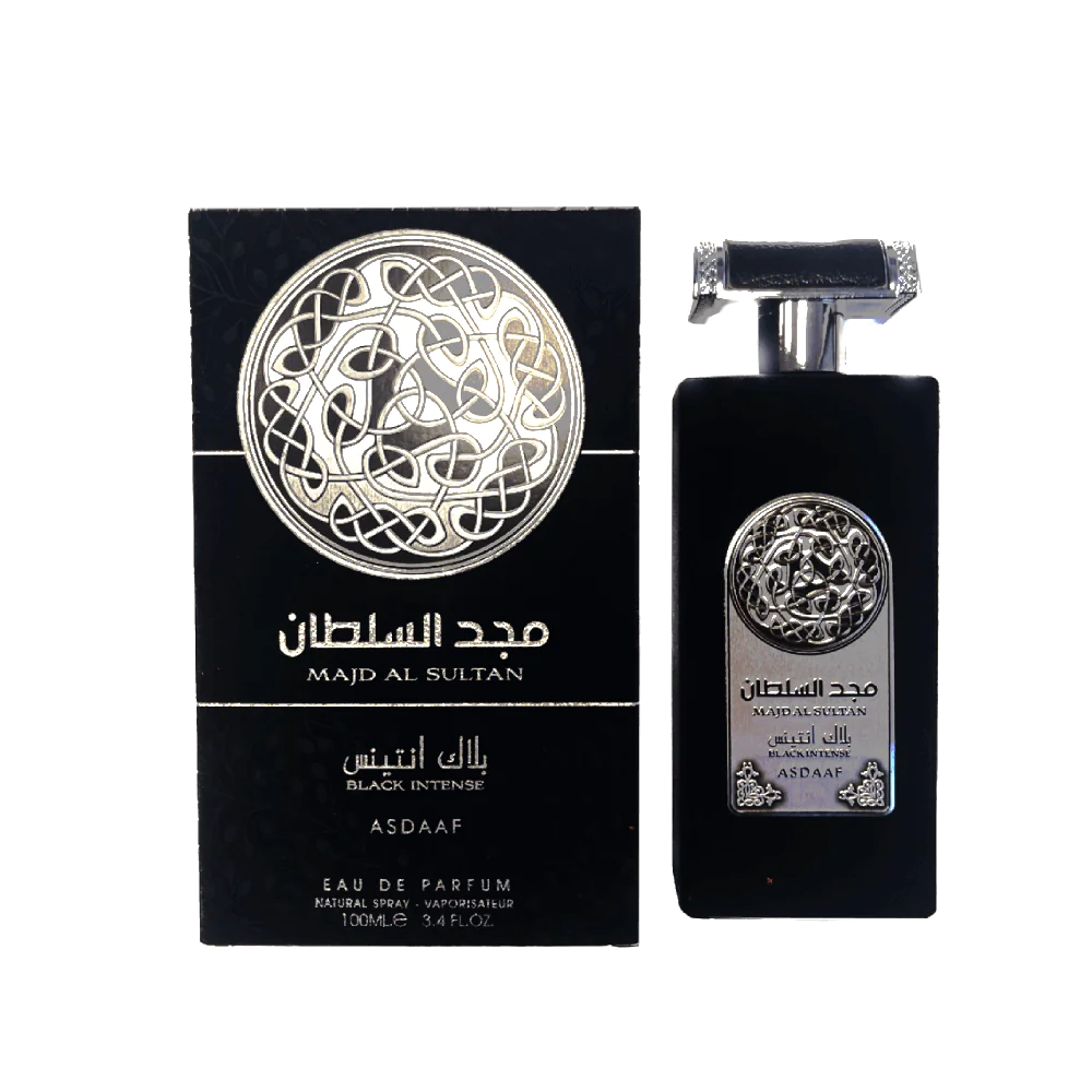 Asdaaf Majd Al Sultan Black Intense Eau de Parfum Unisexe 100 ml