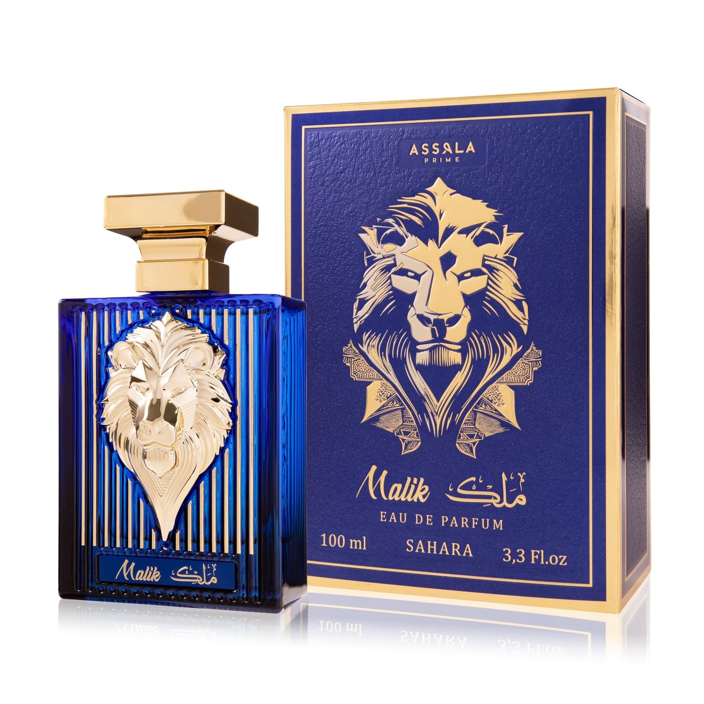 Assala Prime Malik Sahara Eau de Parfum 100 ml Unisexe – Parfum Oriental Boisé & Ambré