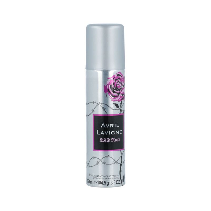 Desodorante en spray Avril Lavigne Wild Rose 150 ml para mujer