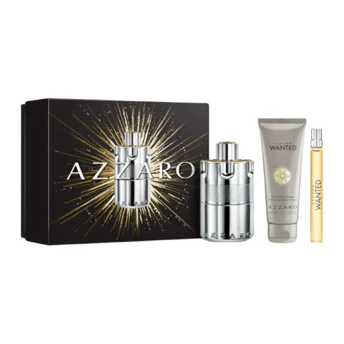 Azzaro Wanted Eau de Parfum 100 ml + EDP 10 ml + Gel douche 75 ml Homme