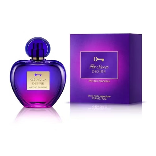 Banderas Her Secret Desire Eau De Toilette 80 ml Mujer