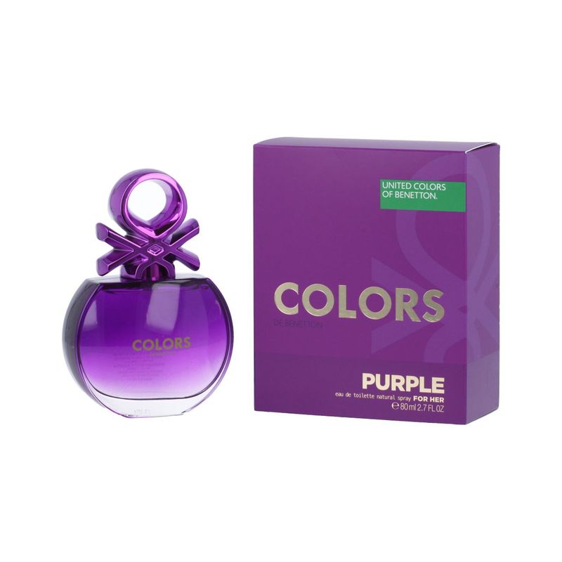 Benetton Colors de Benetton Purple Eau De Toilette 80 ml para mujer