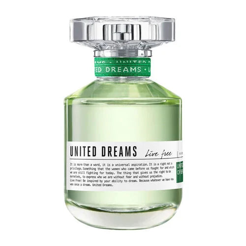 Benetton United Dreams Live Free Eau De Toilette 80 ml Femme