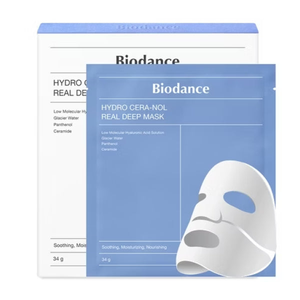 Biodance Hydro Cera-nol Real Deep Mask Masque hydratant 34 g