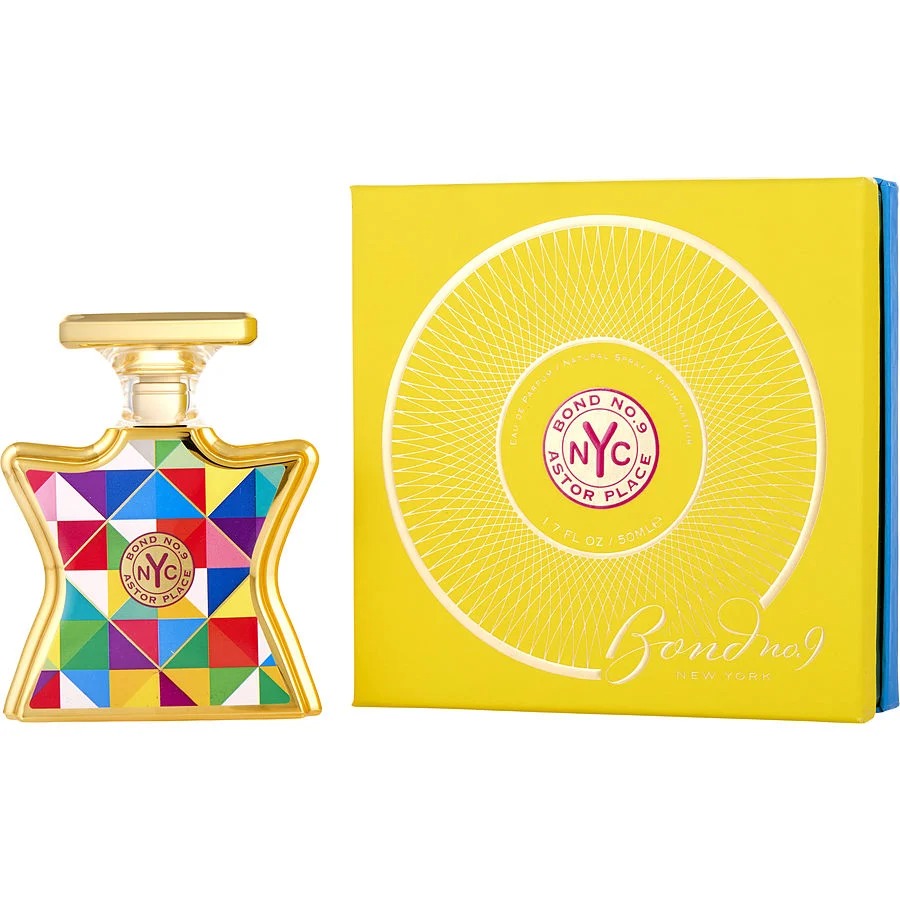 Bond No. 9 Astor Place Eau de Parfum Unisexe 50 ml – Le Parfum Floral Boisé Inspiré par l'Énergie de New York