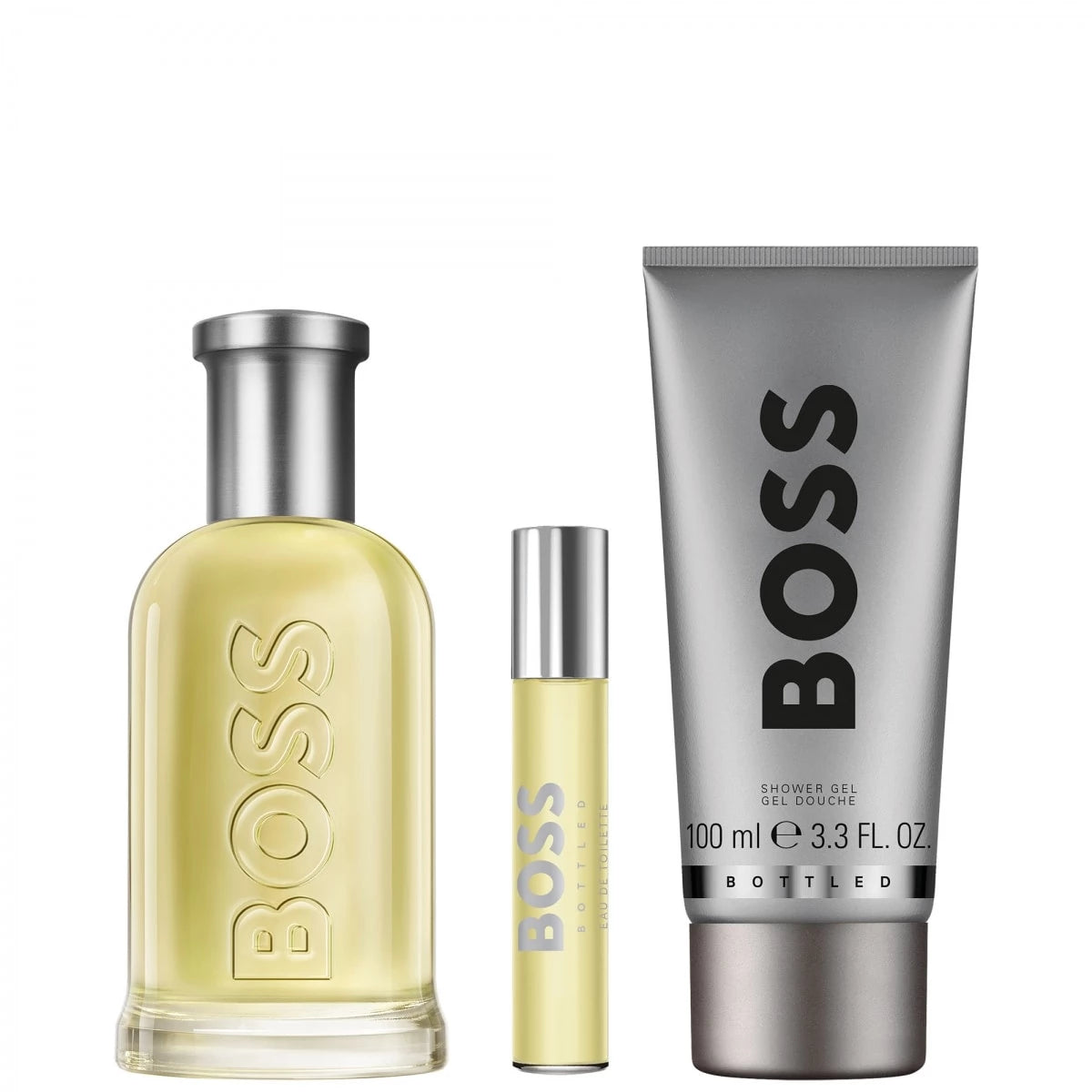 Boss Boss Bottled Eau de Toilette 100ml + EDT 10ml + Gel douche 100ml Homme