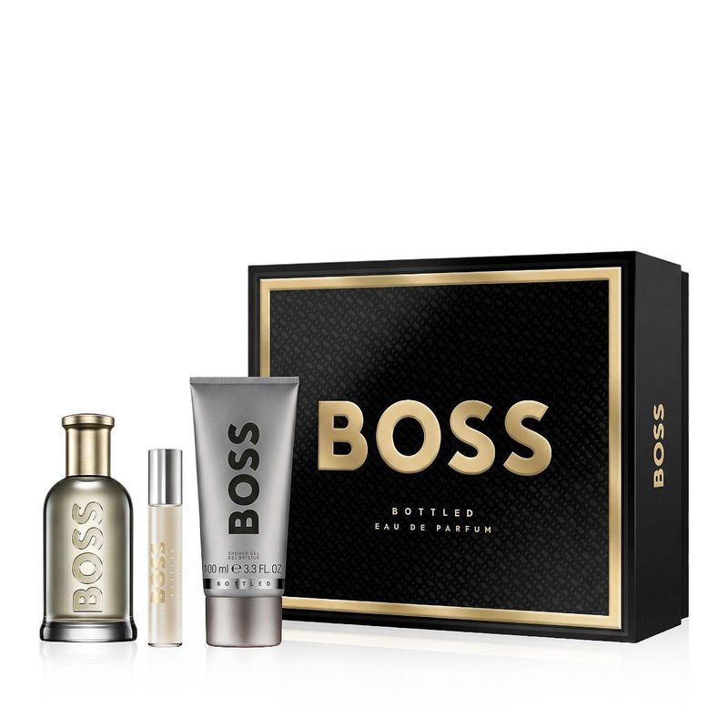 Boss Bottled Eau de Parfum Coffret Homme 100ml + EDP 10ml + Gel Douche 100ml