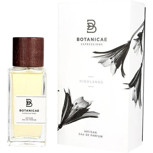 Botanicae Highlands Eau de Parfum 100 ml (Unisexe) – Parfum Vert, Aromatique & Boisé