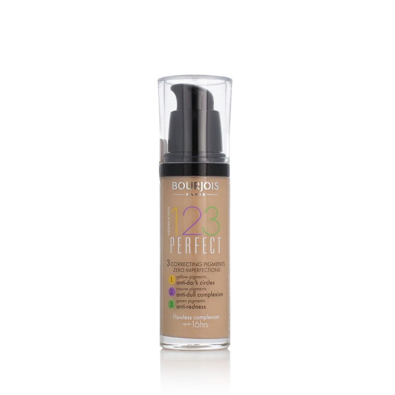 Bourjois Paris 123 Perfect Fond de teint 16 Hour SPF 10 (51 Vanille Clair) 30ml