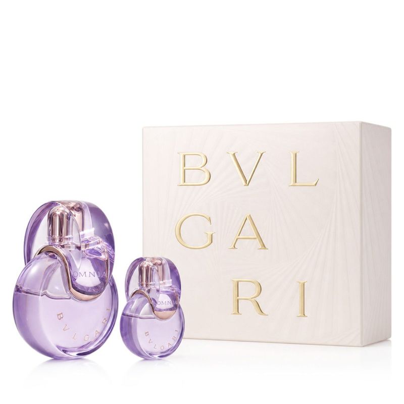 Bvlgari Omnia Amethyste Eau de Toilette 100 ml + EDT 15 ml Femme – Coffret Élégance Florale | Belladiscount