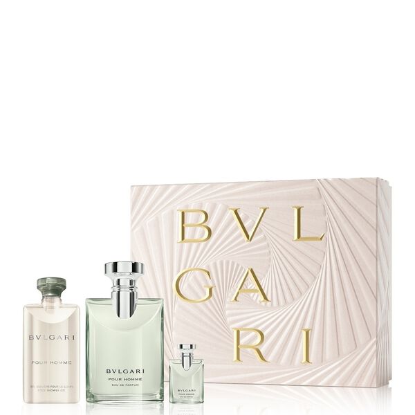 Bvlgari Pour Homme Eau de Parfum Coffret 100 ml + EDP 5 ml + Gel Douche 75 ml Homme