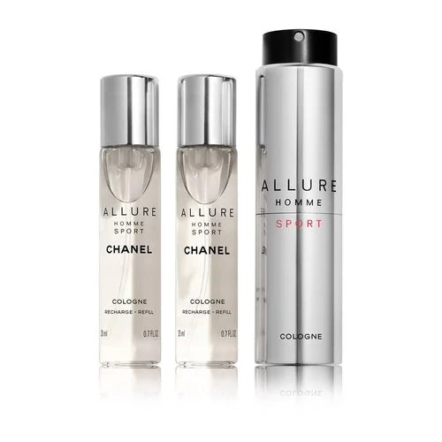 Chanel Allure Homme Sport Cologne Eau de Cologne Recharge 3 x 20 ml
