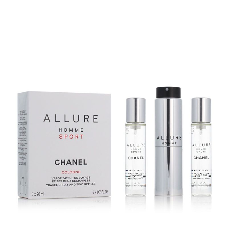 Chanel Allure Homme Sport Eau de Cologne Rechargeable 20ml + EDC 2 x 20ml