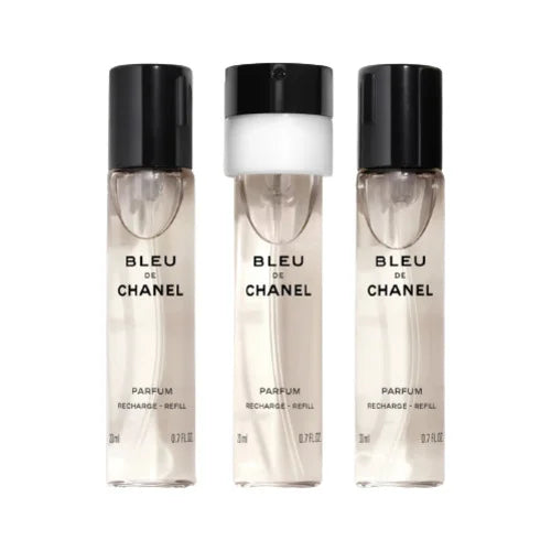 Chanel Bleu de Chanel Parfum Recharge 3 x 20 ml Homme