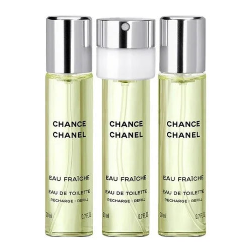 Chanel Chance Eau Fraîche Eau de Toilette Refill 2 x 20ml + Eau de Toilette spray 20ml