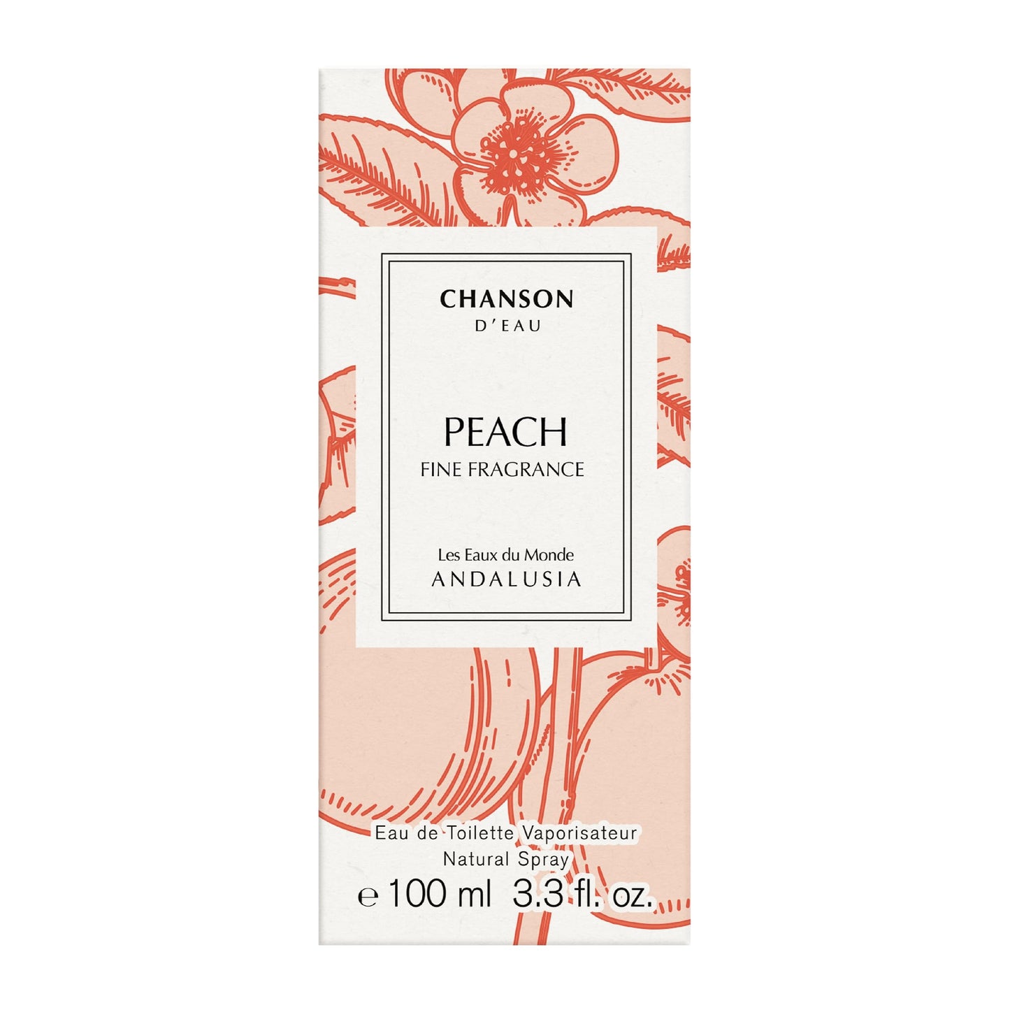 Chanson Chanson d'Eau Peach Eau De Toilette 100 ml Femme