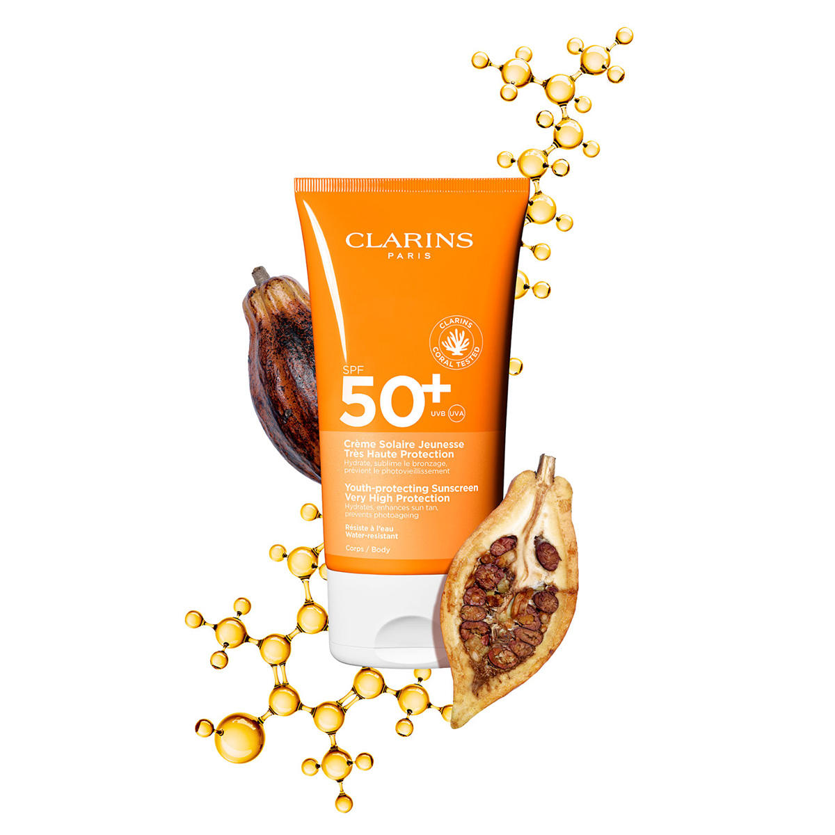 Clarins Crème Solaire Jeunesse Très Haute Protection SPF 50 150ml