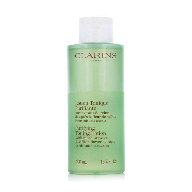 Clarins Lotion Tonique Purifiante Aux extraits de reine des prés & fleur de safran 400ml