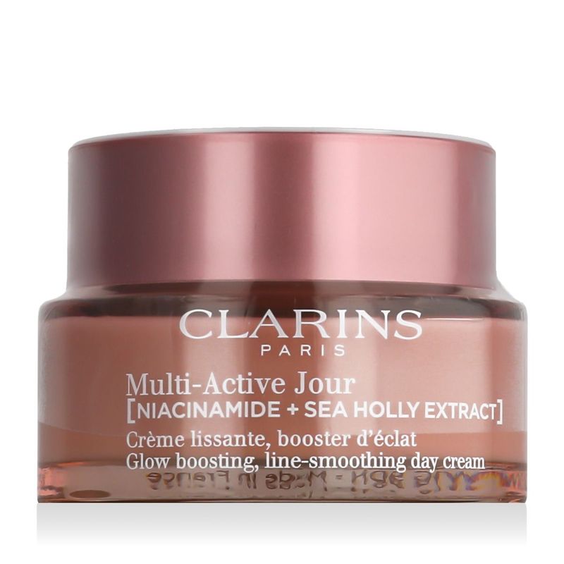 Clarins Multi-Active Jour Crème Lissante Booster d’Éclat 50 ml Femme : Soin Anti-Âge Premières Rides & Éclat