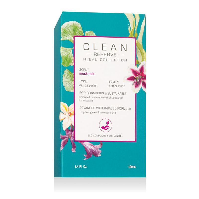 Clean H2Eau Musk Noir Eau De Parfum 100 ml (unisexe)