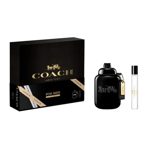 Coach For Men Eau de Parfum 60 ml + Miniature EDP 7,5 ml Homme – Coffret Parfum Masculin Élégant et Moderne