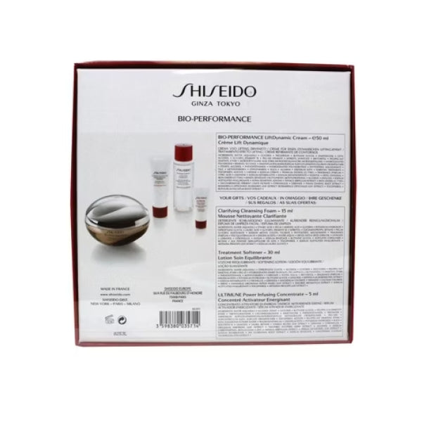 Coffret Shiseido Bio-Performance LiftDynamic Cream 50ml + 3 produits