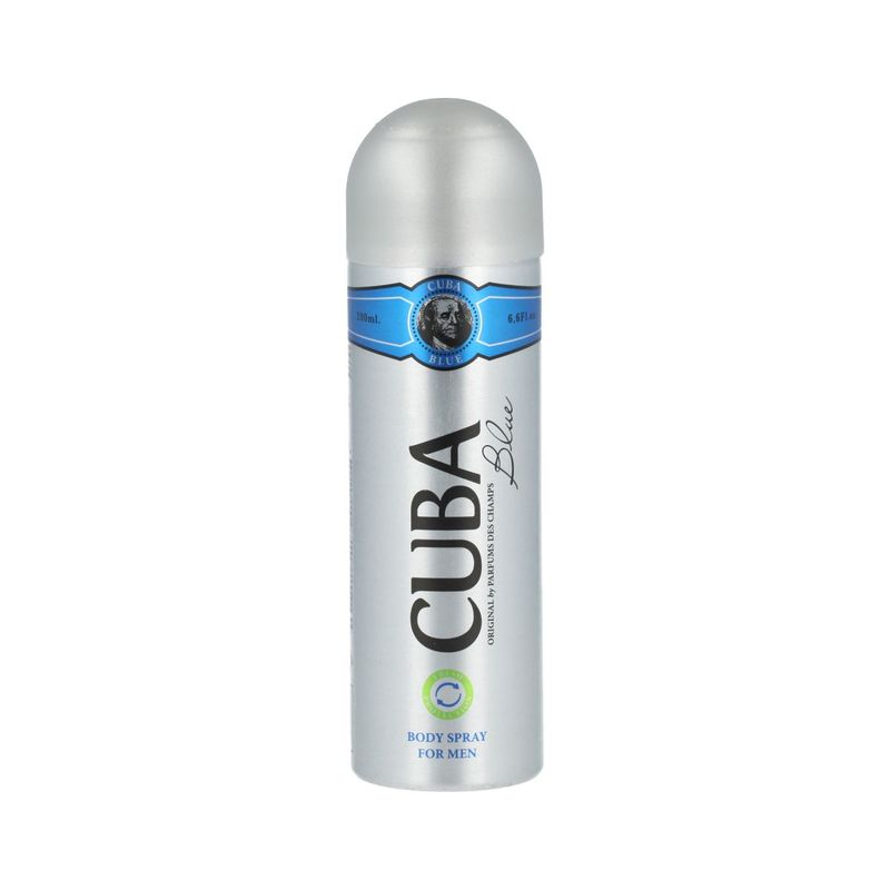 Cuba Blue Deodorant Spray 200 ml Homme