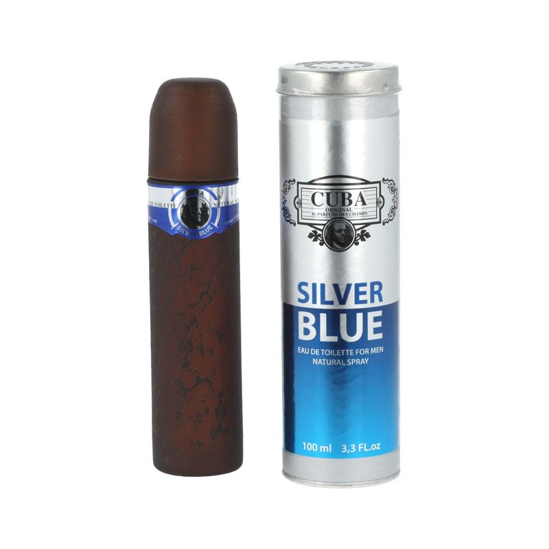 Cuba Silver Blue Eau De Toilette 100 ml para hombre